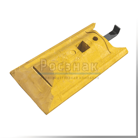 Делиниатор полимерпесчаный (концевой элемент) с впадиной