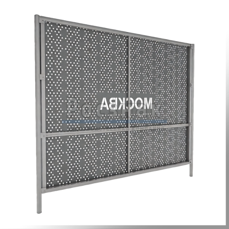 Ограждение сигнальное перфорированное 1 БН "МОСКВА"