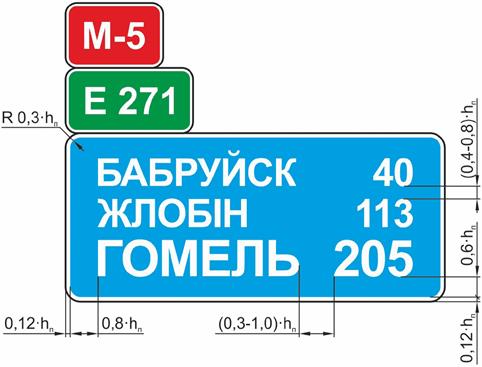 ПРИМЕРЫ КОМПОНОВКИ ЗНАКОВ ИНДИВИДУАЛЬНОГО ПРОЕКТИРОВАНИЯ