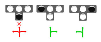 Сигналы светофора для трамваев Сигналы бело-лунного светофора
